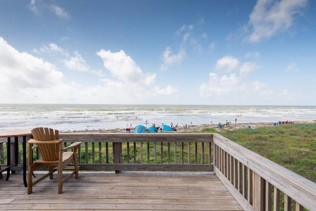 Beach Front On West Beach Galveston Exterior photo