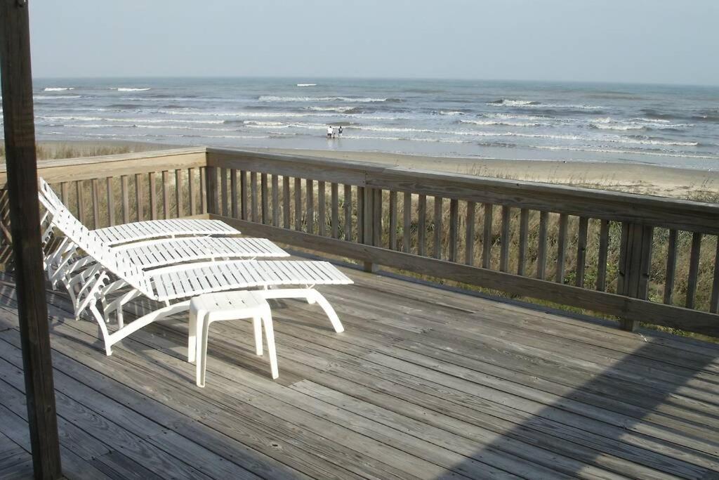 Beach Front On West Beach Galveston Exterior photo