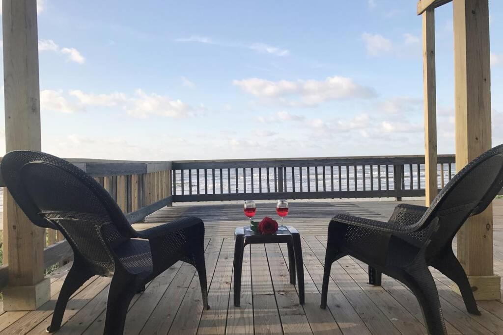 Beach Front On West Beach Galveston Exterior photo